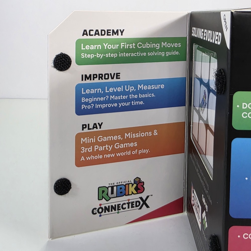 Rubik's Cube Connected X Bluetooth Enabled 3x3 Solve Improve Interact Challenge