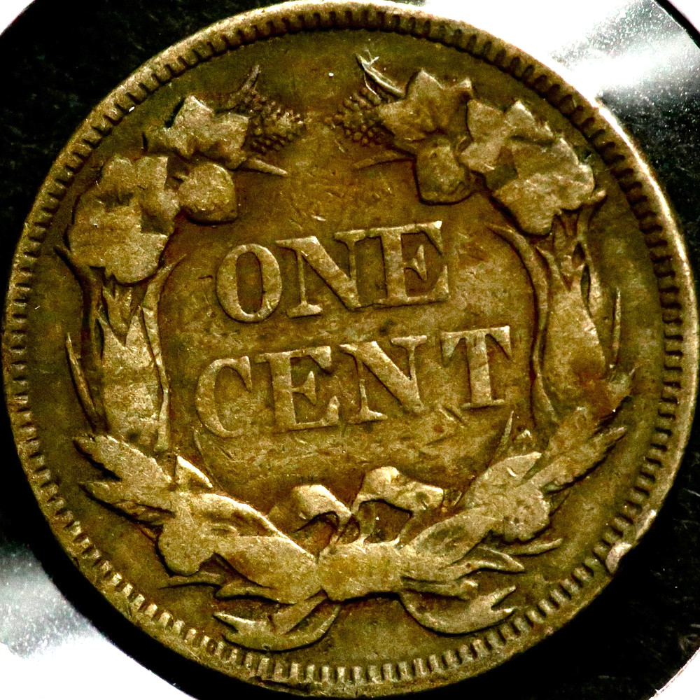 1857 Flying Eagle One 1 Cent R1329