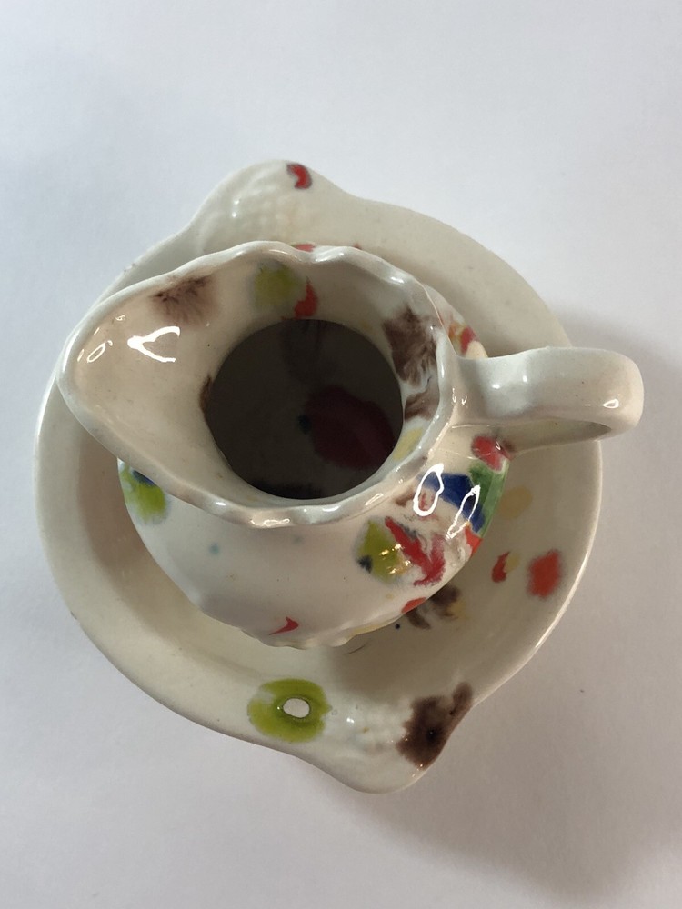 Miniature Confetti Pitcher Water Bowl