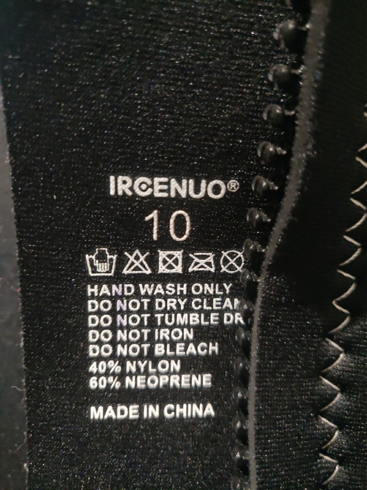 Ircenuo Full Wetsuit Size 10