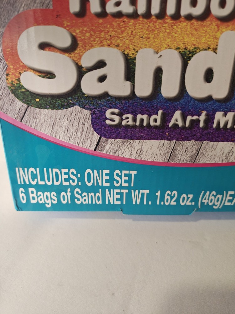 Creative Kids Rainbow Kitty Sand Art Kit Fun Activity for Kids -Makes 6 Projects