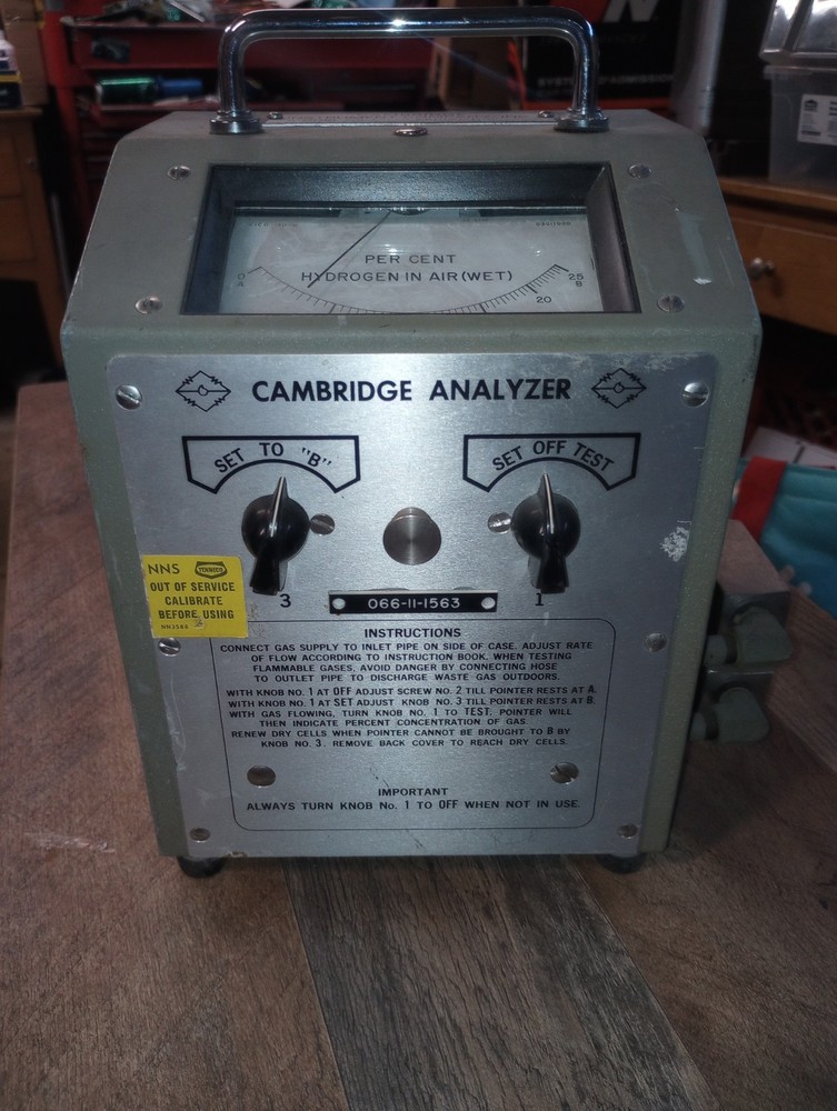 Cambridge Hydrogen Analyzer 120-H / Cambridge Instruments