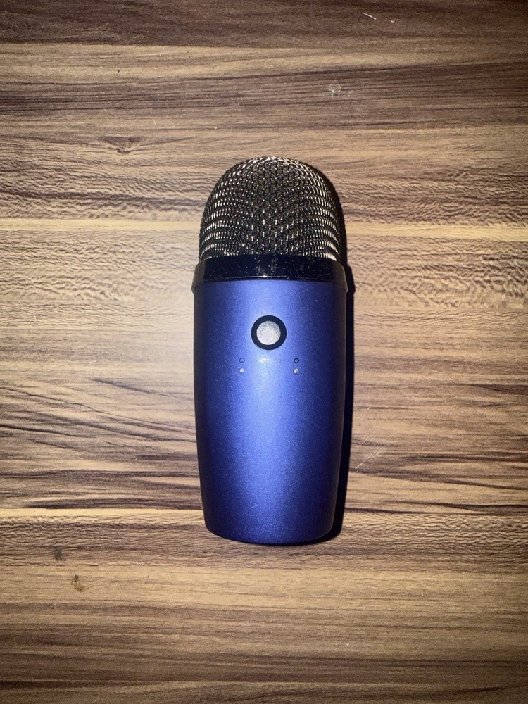 Blue A00098 USB Microphone Blue Volume Control Freestanding
