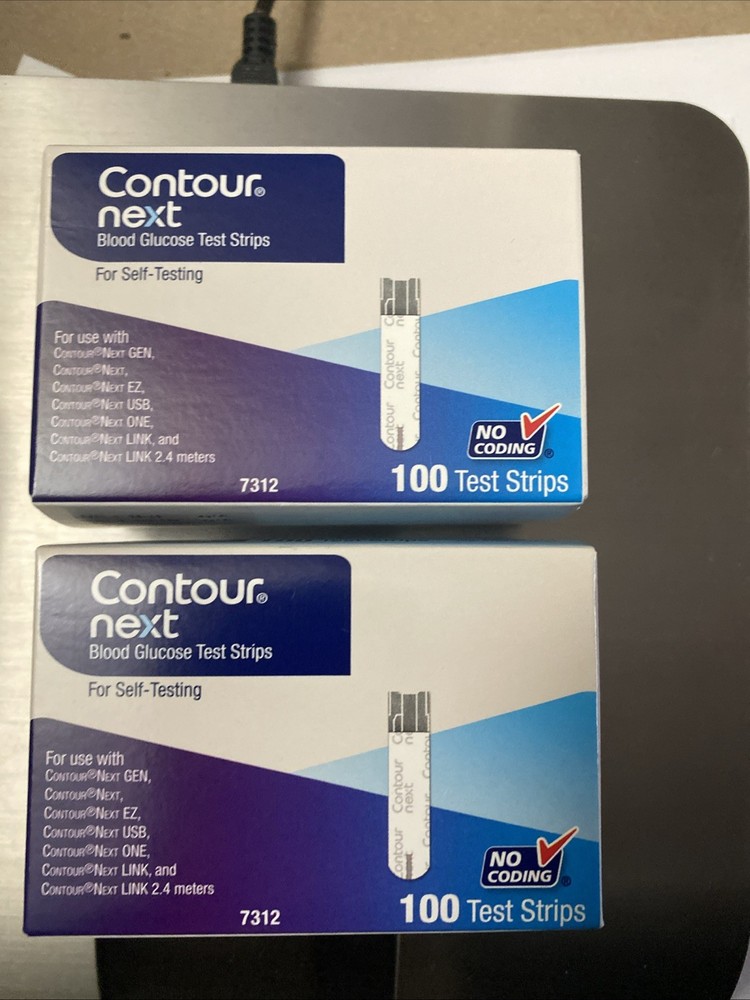 100 Contour Next Test Strips~Exp~2/27~