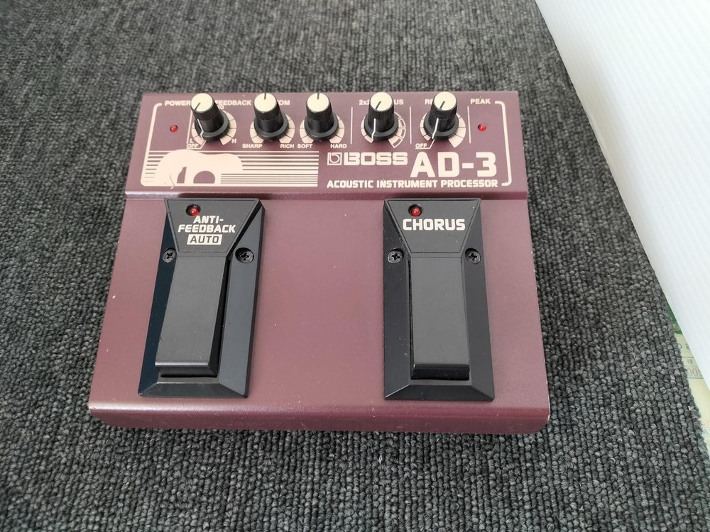 BOSS AD-3 Prelifier for acoustic guitar