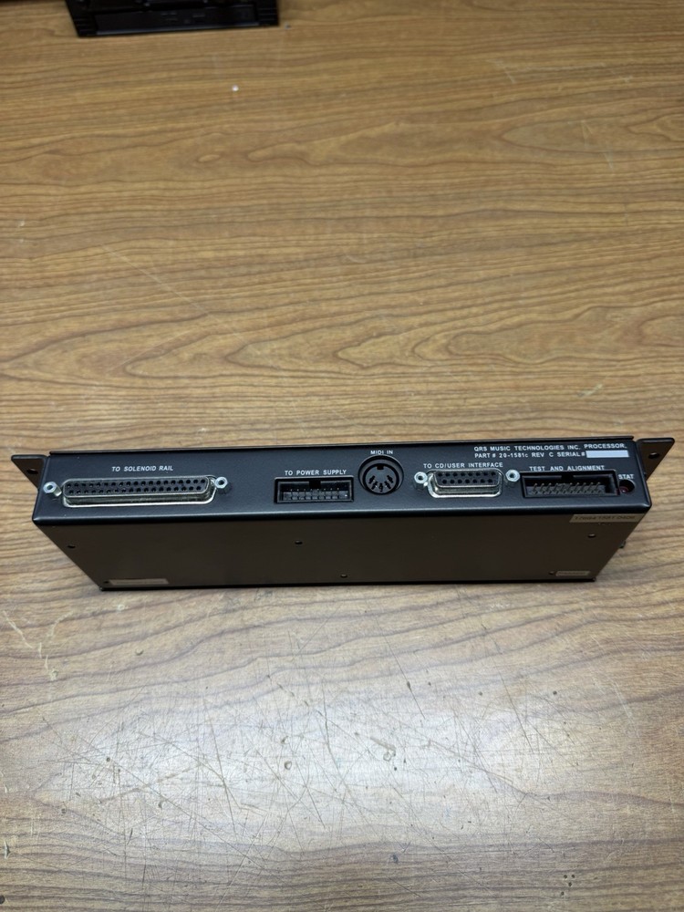 qrs pianomation 151 Processor