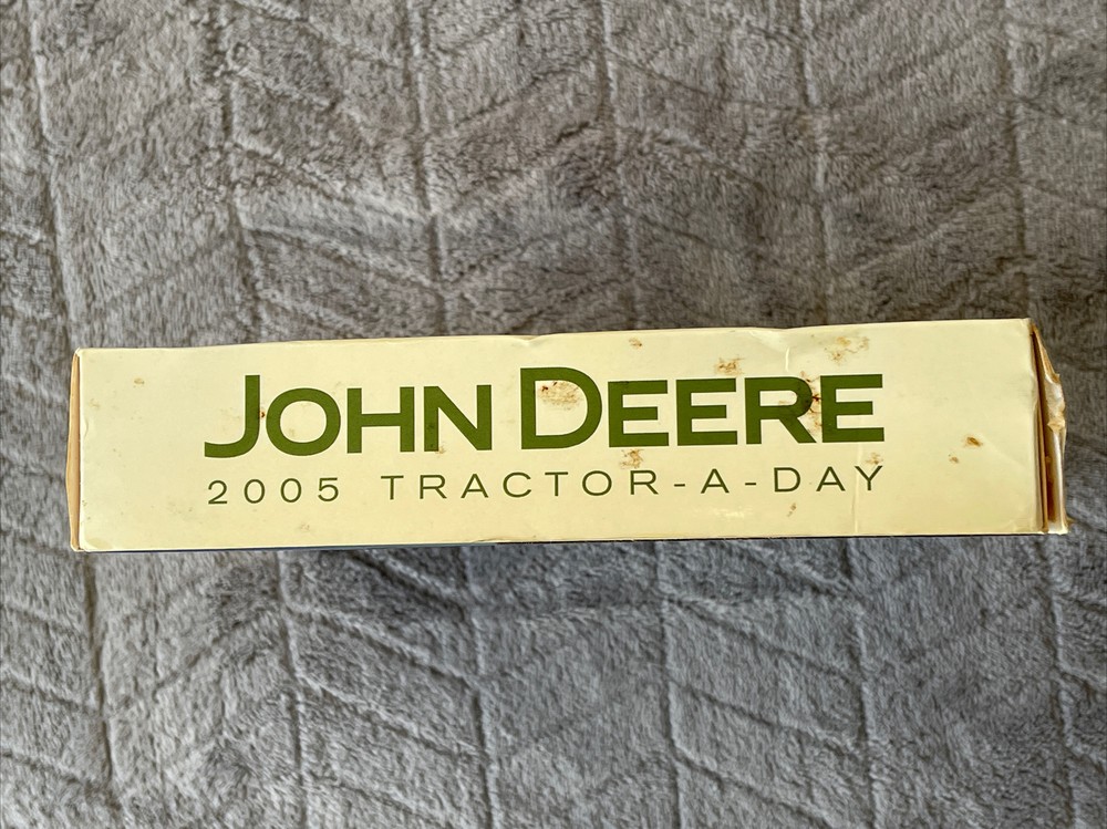 2005 John Deere Tractor-A-Day, Never Opened, Diecast Tractor Inside