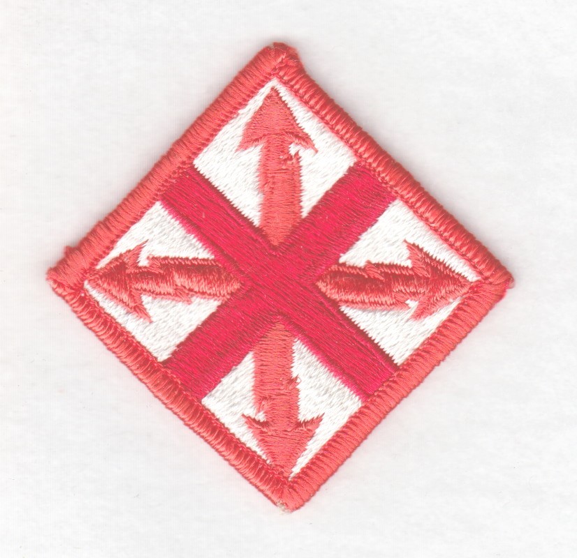 Army Patch: 142nd Signal Brigade - merrowed edge