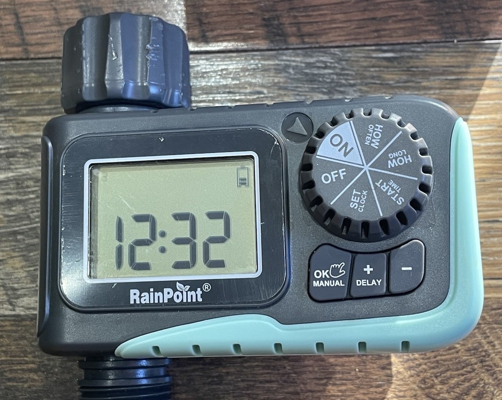 RainPoint Smart Irrigation Expert 1-Zone Water Timer ITV105