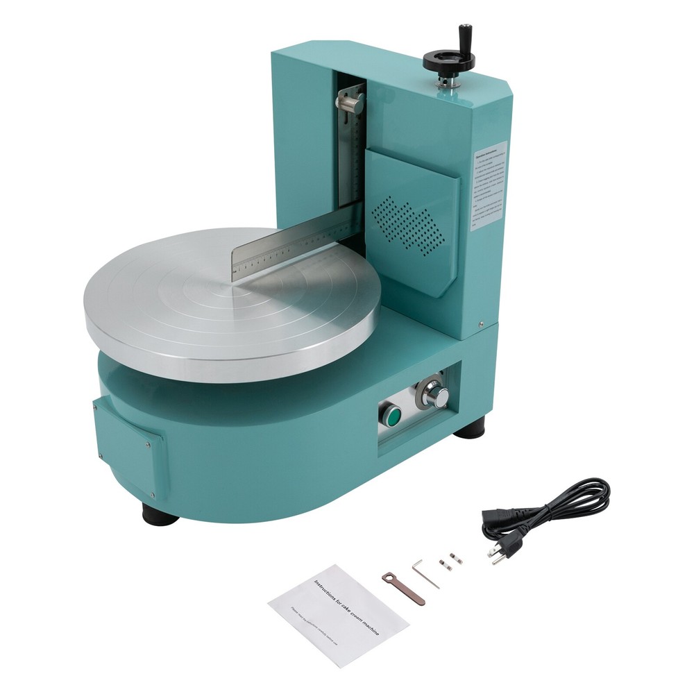 Automatic Cake Decorating Machine with Adjustable Speed & Large Rotating Pan