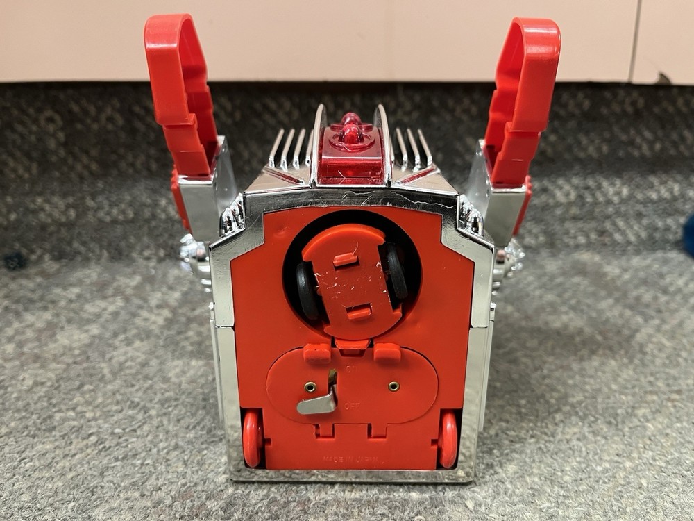 * VINTAGE HORIKAWA VERSION FUNNY ROBOT WITH BOX WORKING *ST
