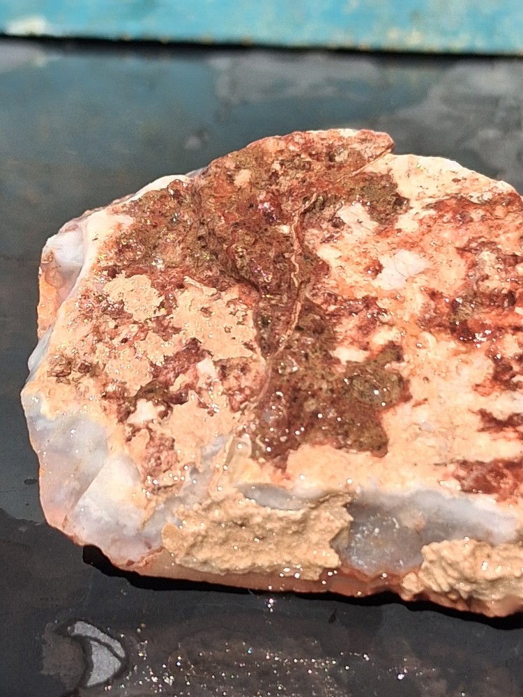 Jasper Red Banded Lapidary Potential