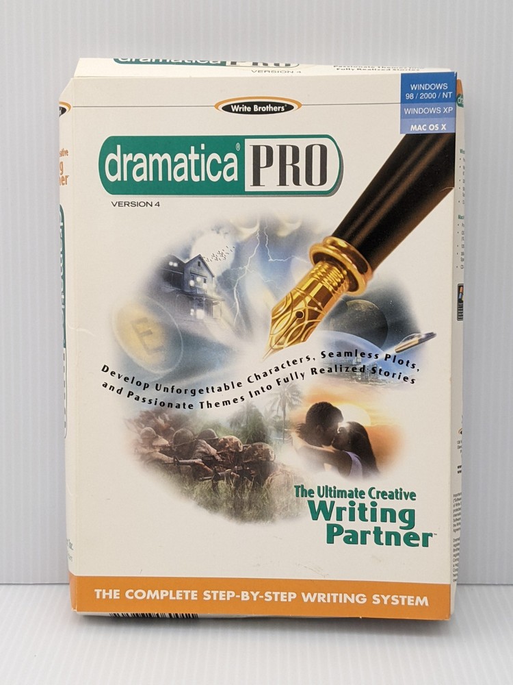 Write Brothers Dramatica Pro Version 4 2006: Windows PC & Mac / Vintage Software