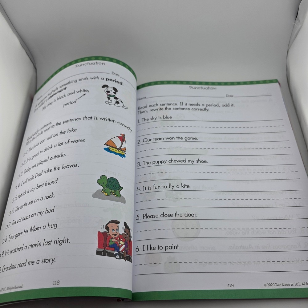 Learning Workbook Bundle Preschool Kindergarten First Grade 3 Books