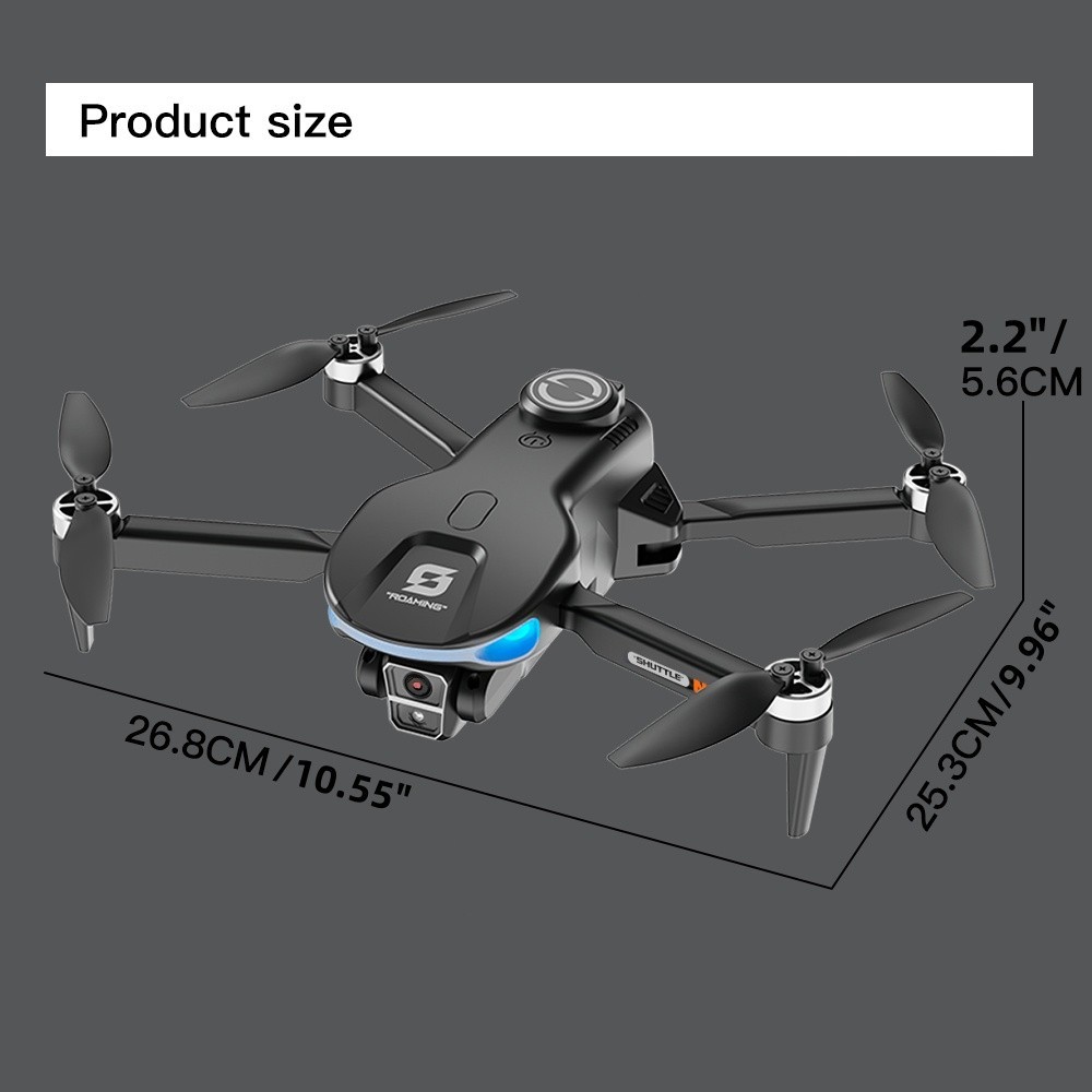 XS8 RC Dronewith Camera,Foldable Aerial Photography with Obstacle Avoidance