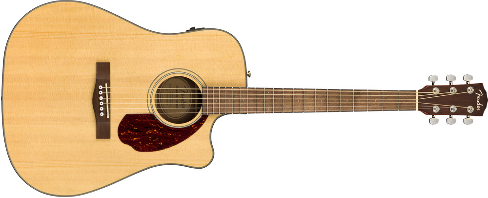 Fender CD-140SCE Dreadnought Acoustic Electric Solid Top Guitar with Hard Case