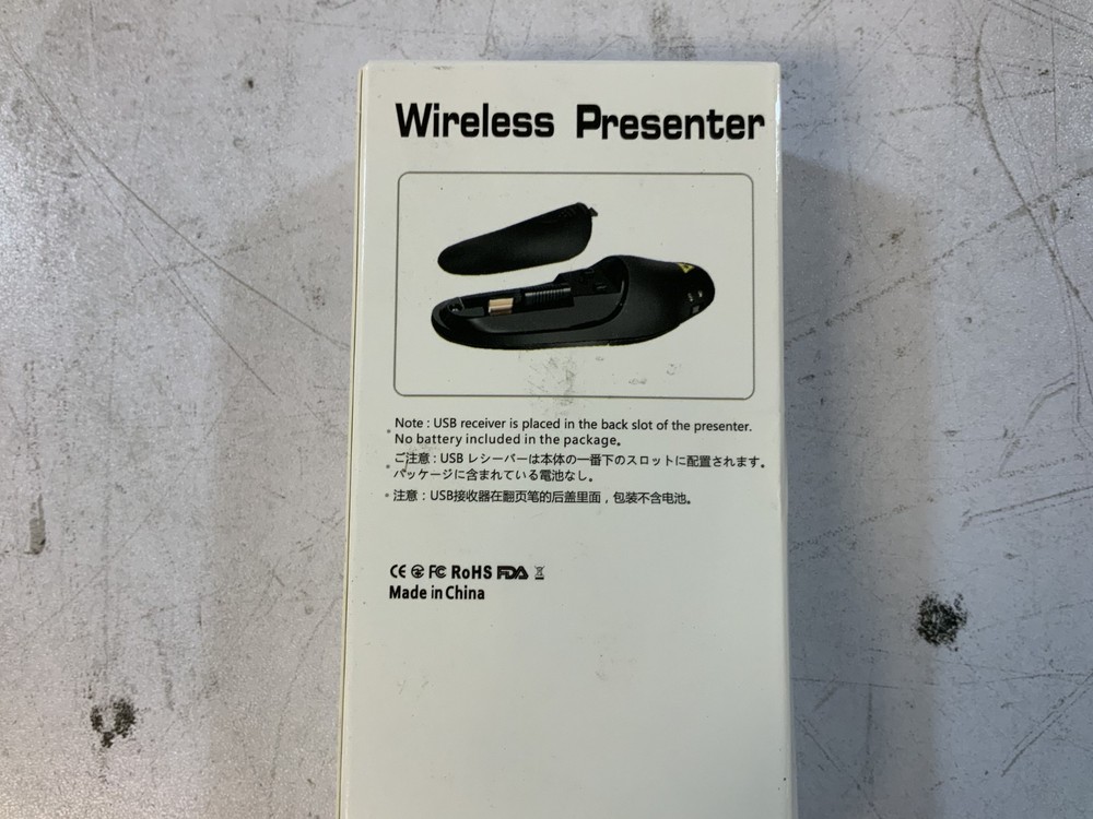 NinjaABXY X0032NOKSP Presentation Clicker Wireless Presenter "M4B"