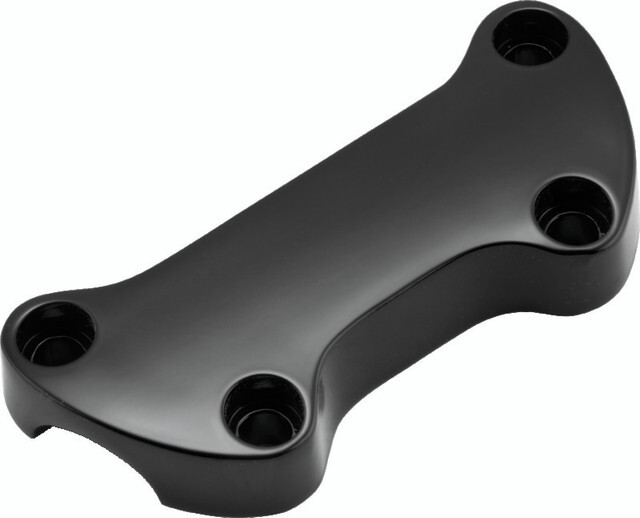 Biker's Choice 489998 Black Smooth Handlebar Top Clamp