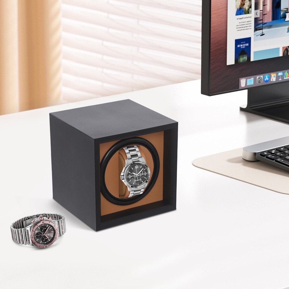 Automatic Single Watch Winder Automatic Watch Display Box Luxury Storage Case