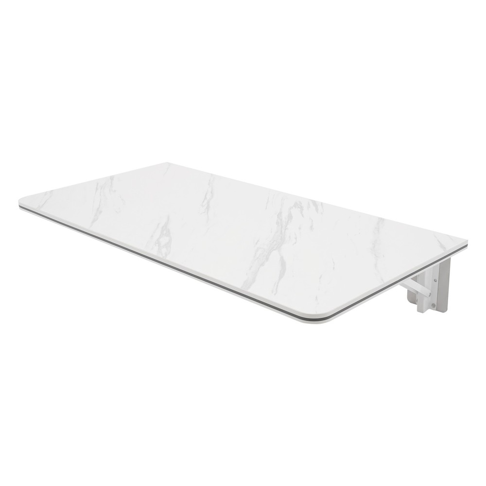 80x40cm white Wall-mounted Folding Table suitable for multiple scenarios