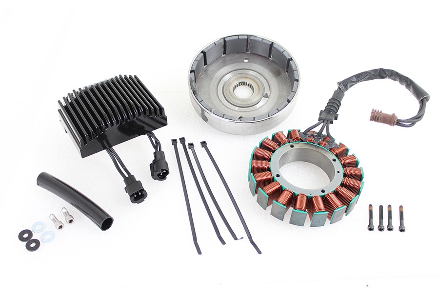 FLT 56 Amp Three Phase Alternator Kit for Harley-Davidson