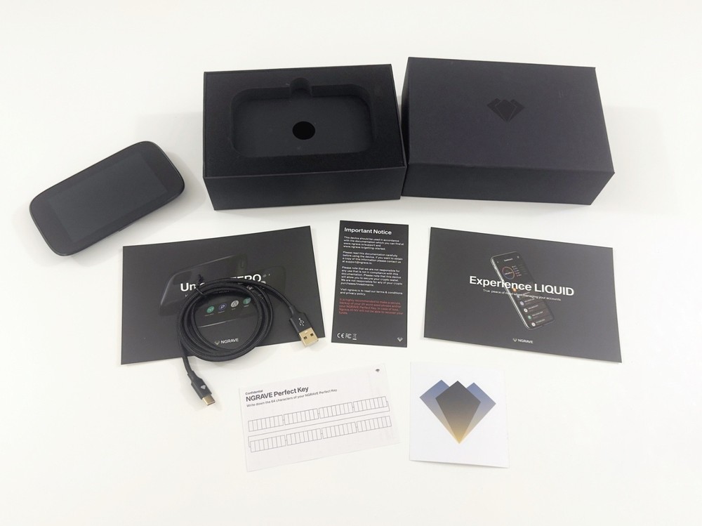 nGrave Zero Cold Wallet Hardware Wallet Crypto