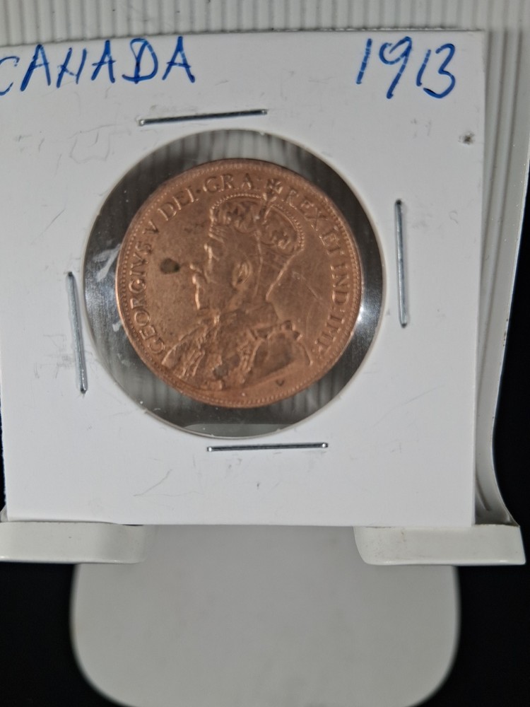 1913 CANADA 2 CENT LARGE