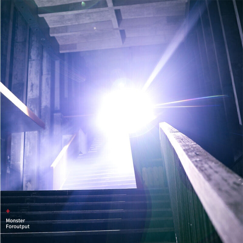 Super Bright Rechargeable LED Induction Headlamp with Work Flashlight Feature