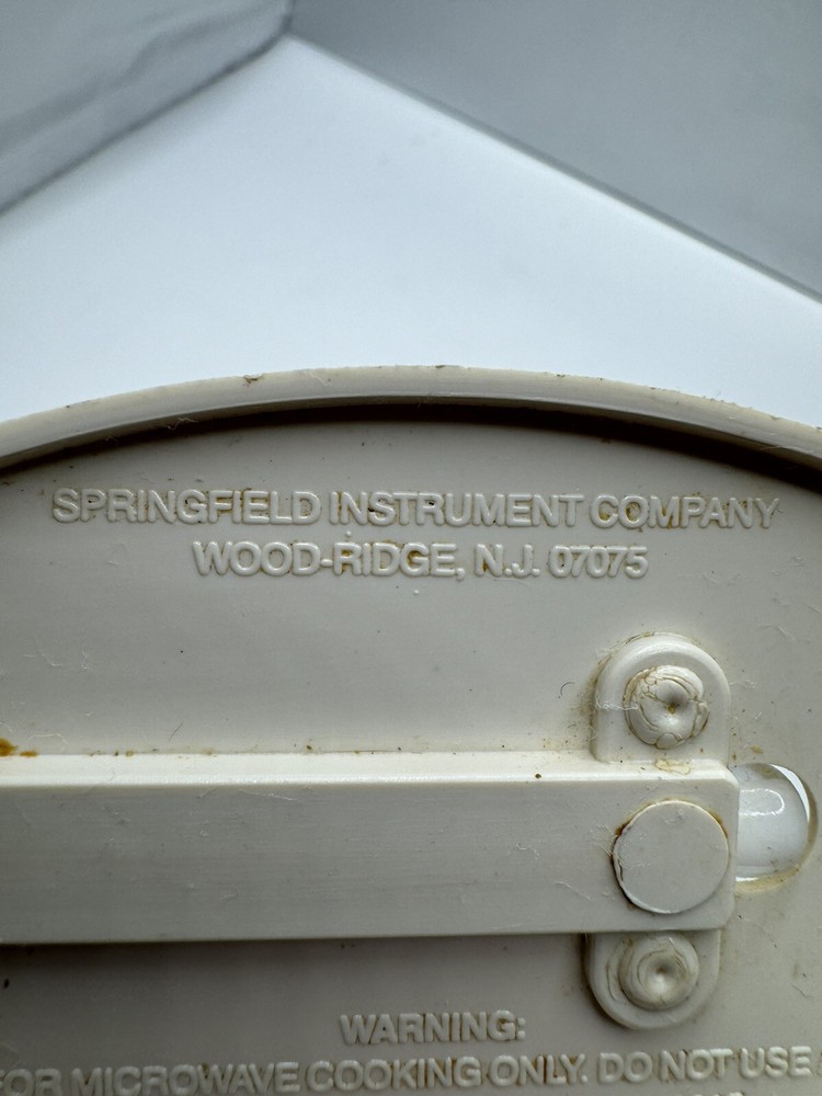 Vintage Springfield Microwave Thermometer