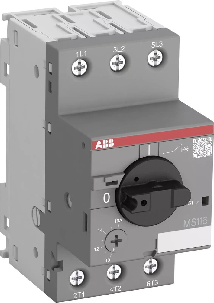 1pc ABB Manual Motor Starter MS116-6.3