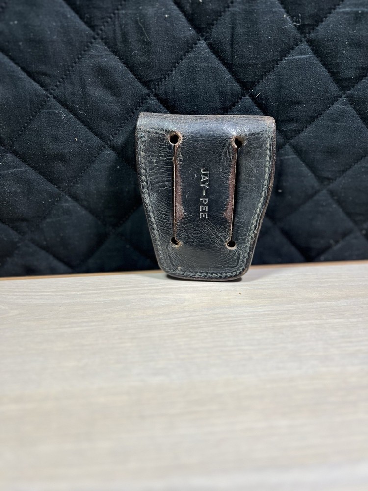Vintage Jaypee Leather Handcuff Pouch Case Holster Holder