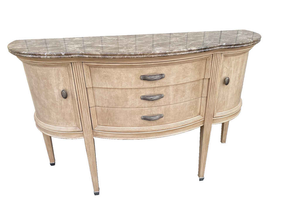 64646 Bernhardt Marble Top Server Sideboard Buffet