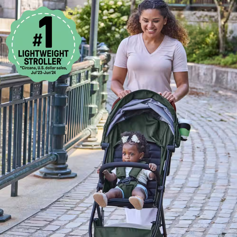 3Dquickclose CS+ Compact Fold Stroller-Green