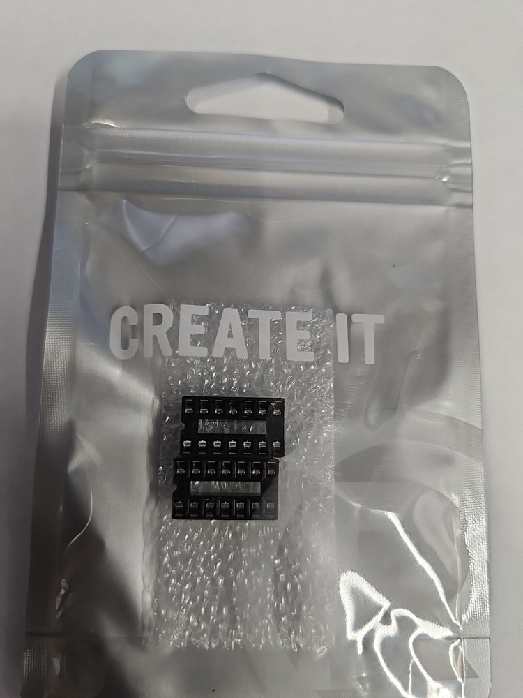 14-Pin lC Socket, RadioShack # 276-1999