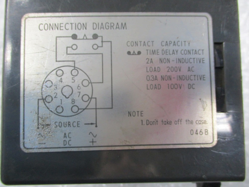 OMRON DT603819 TIMER 0-10SEC NSNP