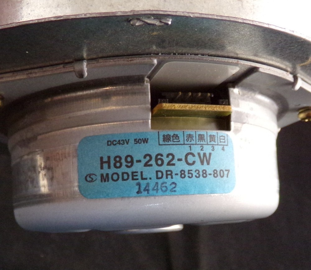 Rinnai DR-8538-807 Fan Motor H89-262-CW TANKLESS WATER HEATER BLOWER