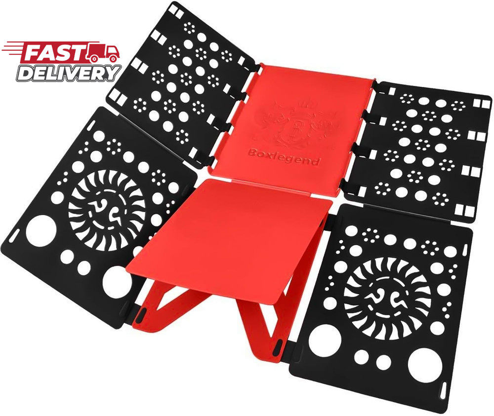 Boxlegend Version 3 Shirt Folding Board T Shirts Clothes Folder Durable Plastic