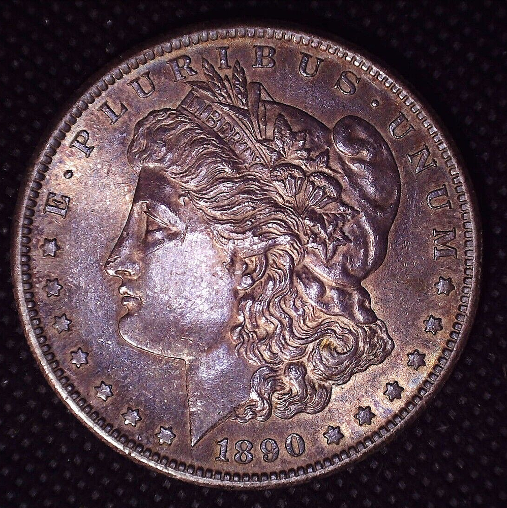 1890-S Morgan Silver Dollar Better Grade $1 #024