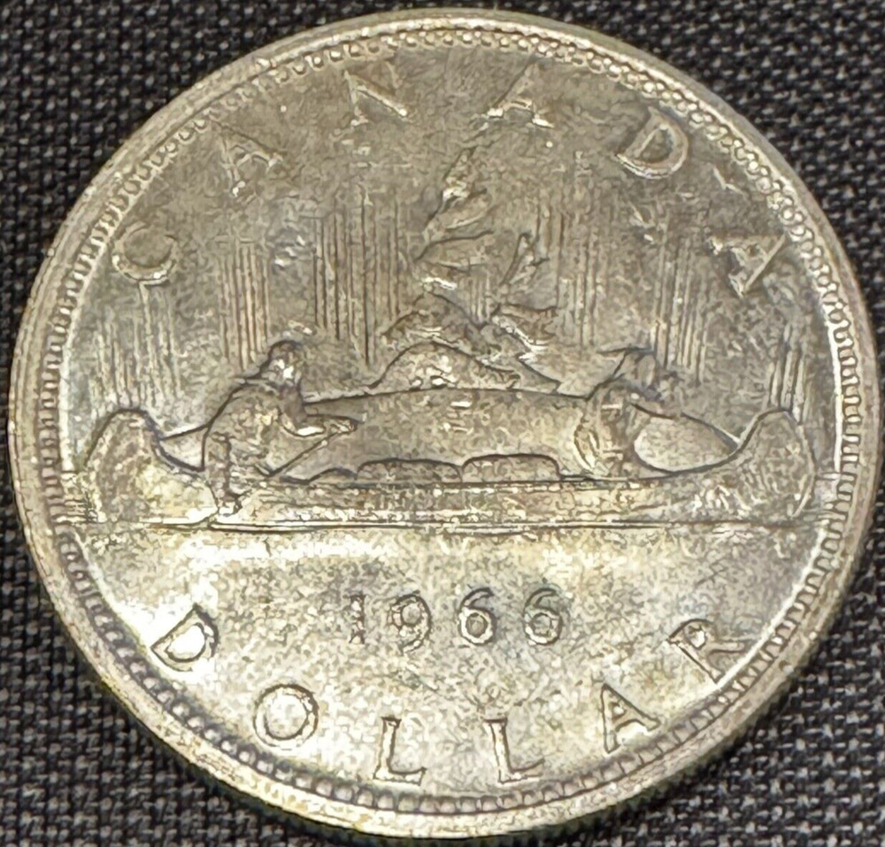 1966 CANADA SILVER DOLLAR #2003
