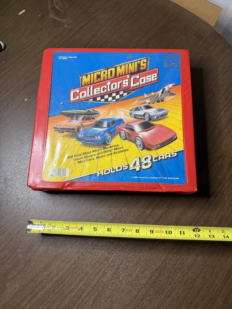 Micro Mini’s Collector Case w/10+ Micro Machines