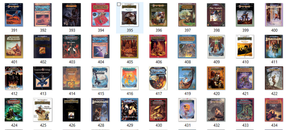 Huge D & D Mixed 3 Version Collection Books Module's User Guide 550+ PDF