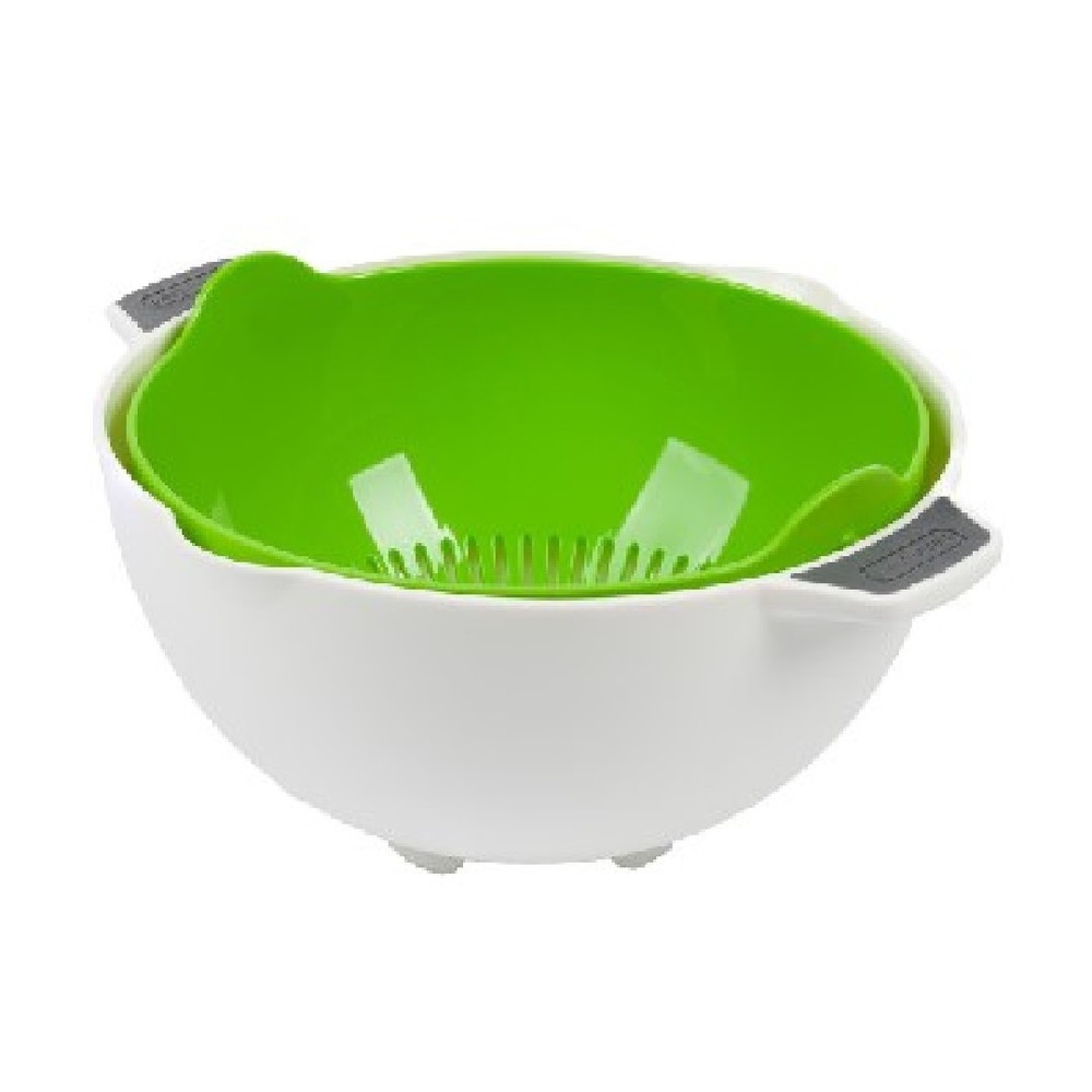 Rinse and Drain Bowl-Colander