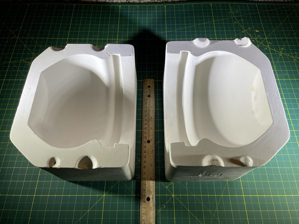 Unbranded Ceramic Slip Casting Mold Plain Garden Pot C-101