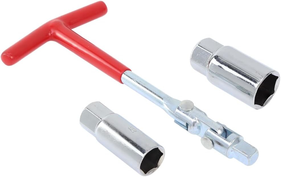 Spark Plug Socket Wrench Set - 5/8" & 13/16" T-Handle Tool for Small Engines