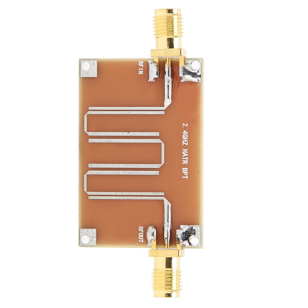 Bandpass Filter Module Microstrip Signal Board 2.4GHz Accessory Electronic Compˇ