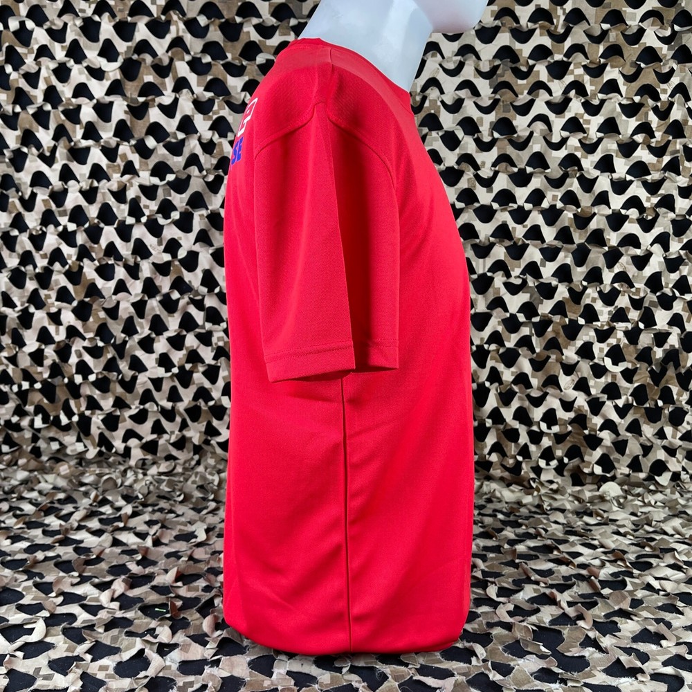 NEW Planet Eclipse DropShot Men's T-Shirt - Red - Medium