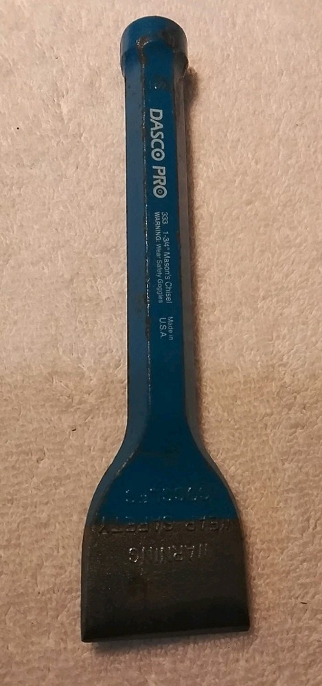 2pc DASCO 437-333 4"×1/34" MASONRY CHISEL 🇺🇸