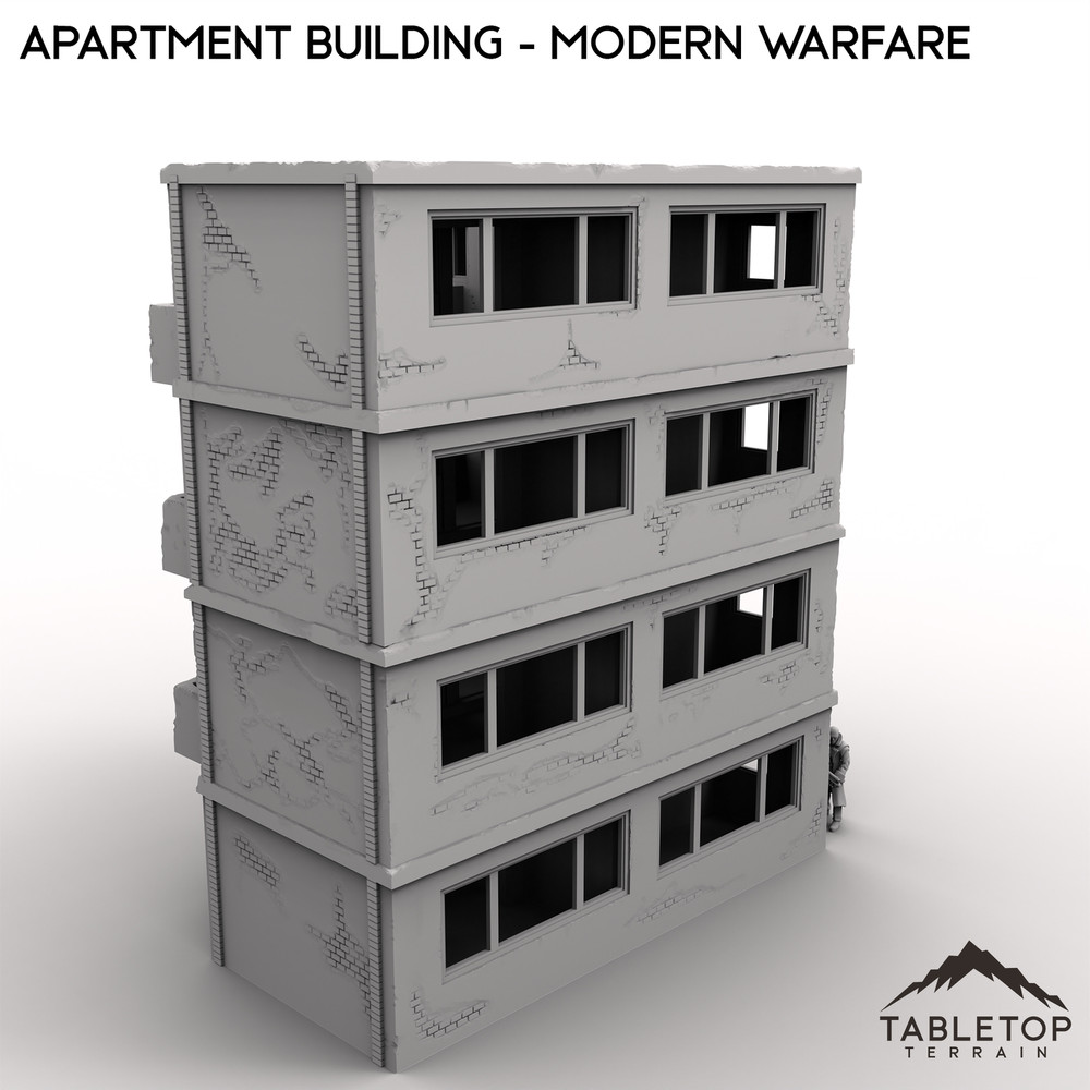 Apartment Building - Modern Warfare - MCP Tabletop Terrain