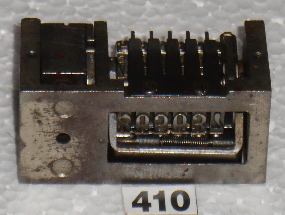BOSTON | letterpress numbering machine | 410