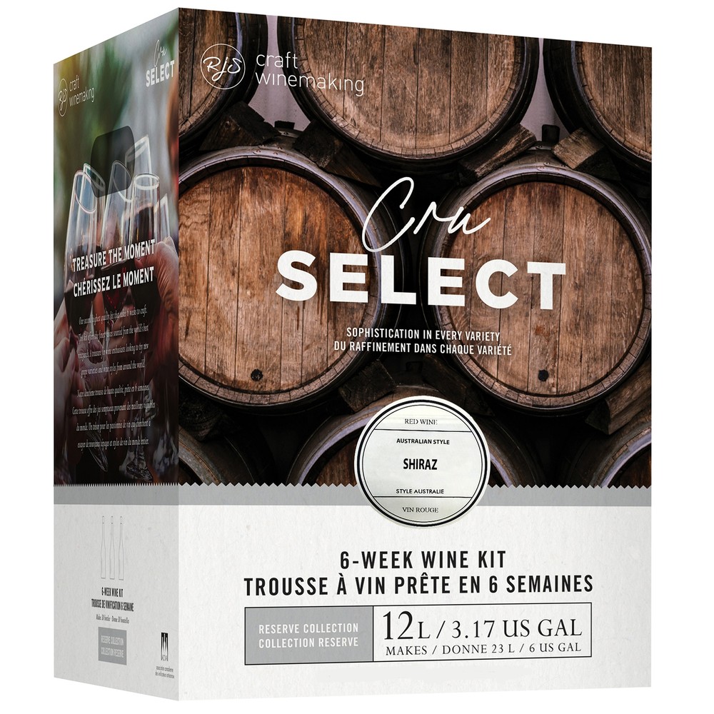 Wine Ingredient Kit - CRU SELECT Australian Style Shiraz